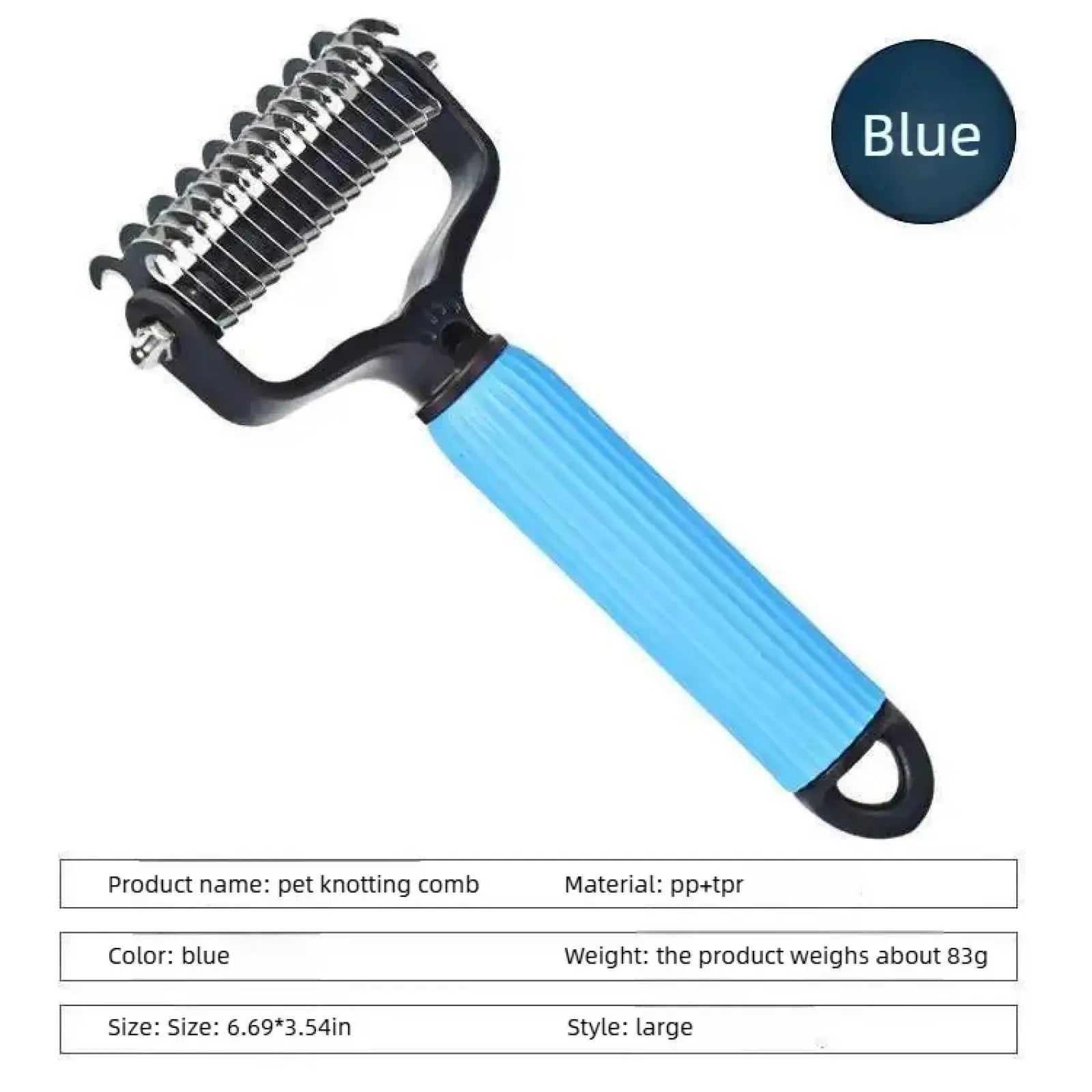 Pet Grooming Tool, Universal Detangling Comb for Dogs